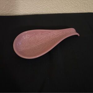 Mason Cash In The Meadow Pink Spoon Rest